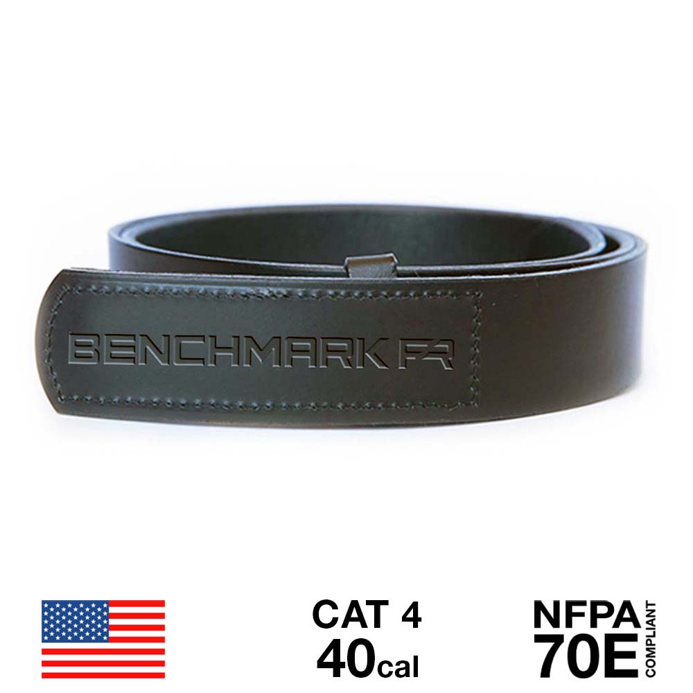 Black Arc Belt with Benchmark FR Logo