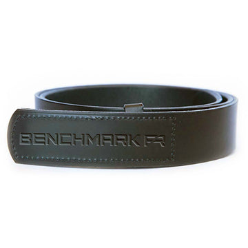 Leather Arc Belt with Benchmark FR Logo