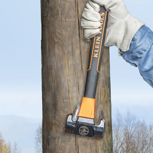 Lineman's Milled-Face Hammer