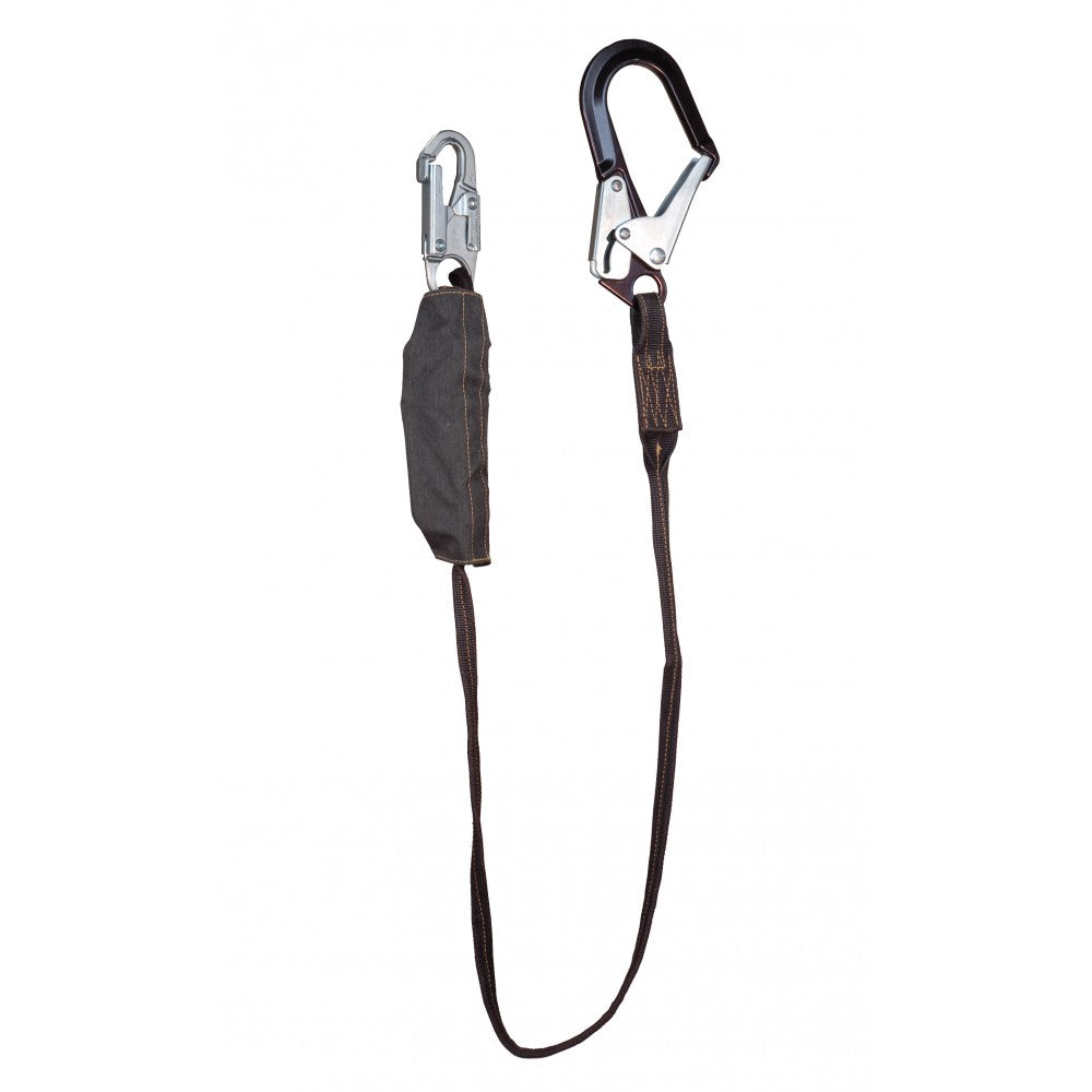 828 Kevlar Tower/Ladder Lanyard w/ Alum Hooks - 12 Ft. FF