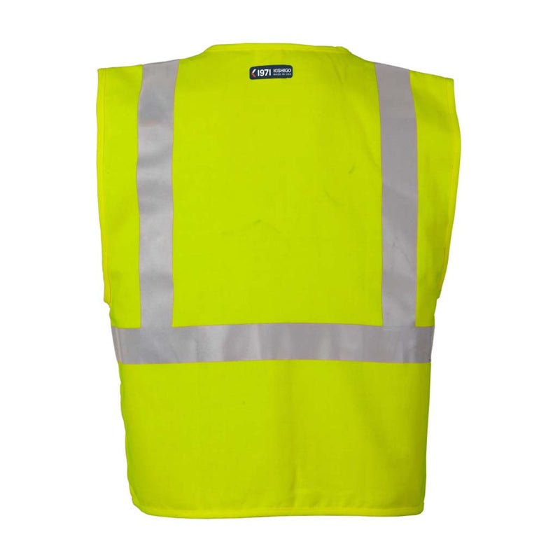 Load image into Gallery viewer, Kishigo FR Lime Green Arc Vest
