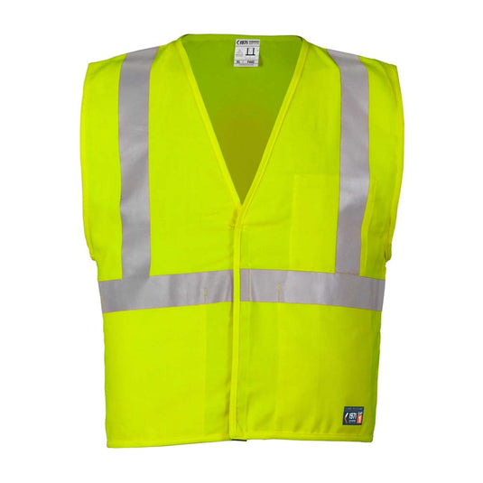 Kishigo FR Lime Green Arc Vest