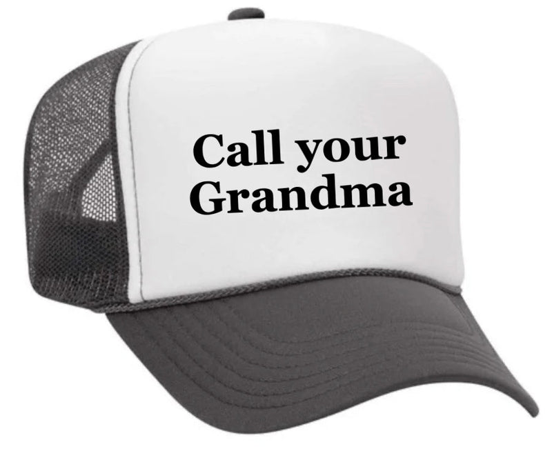 Load image into Gallery viewer, Call Your Grandma Trucker Hat
