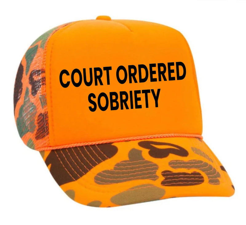 Load image into Gallery viewer, Court Ordered Sobriety Trucker Hat
