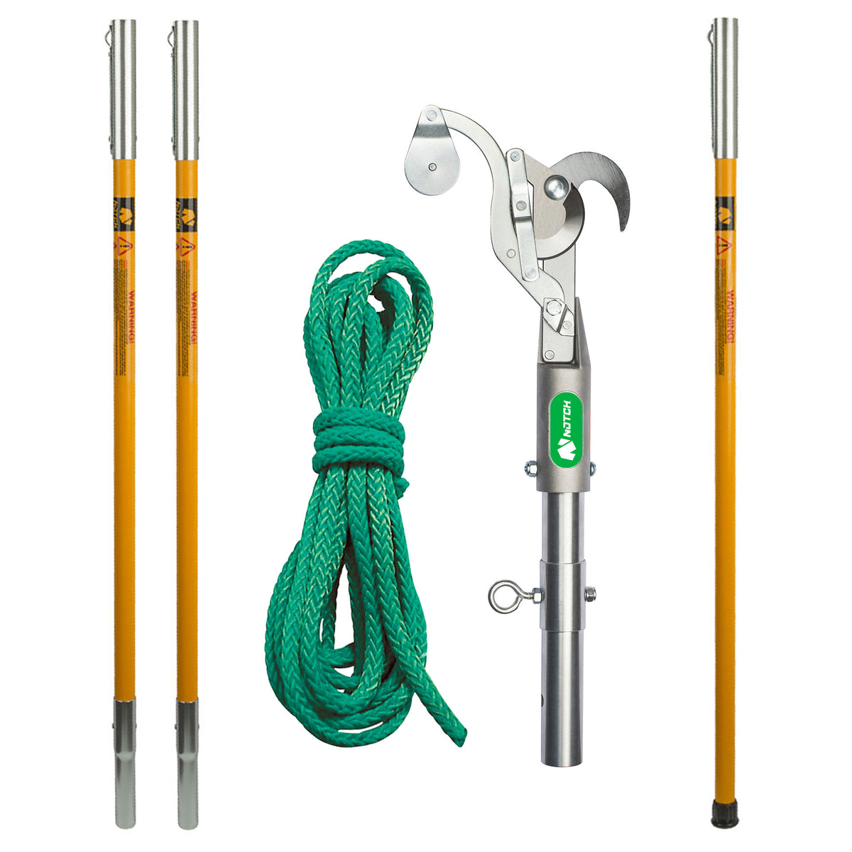 18' 1.25" pruner pole set