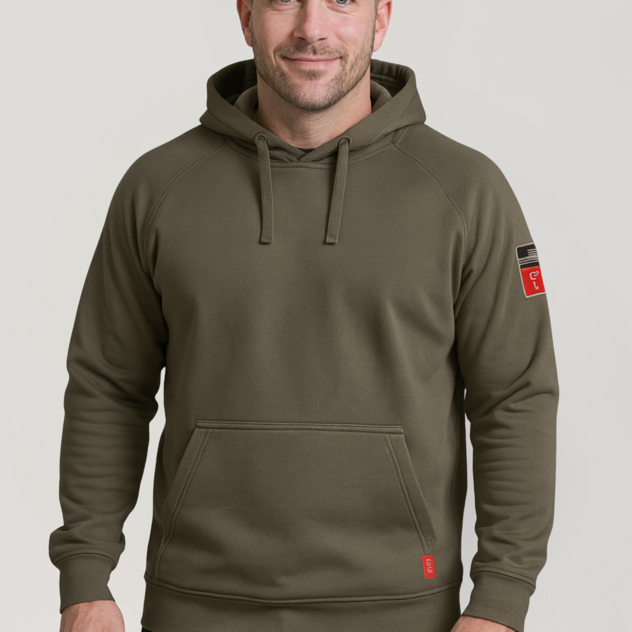 NKE FR PULLOVER - OD GREEN
