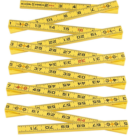 Fiberglass Folding Rule, Inside Reading