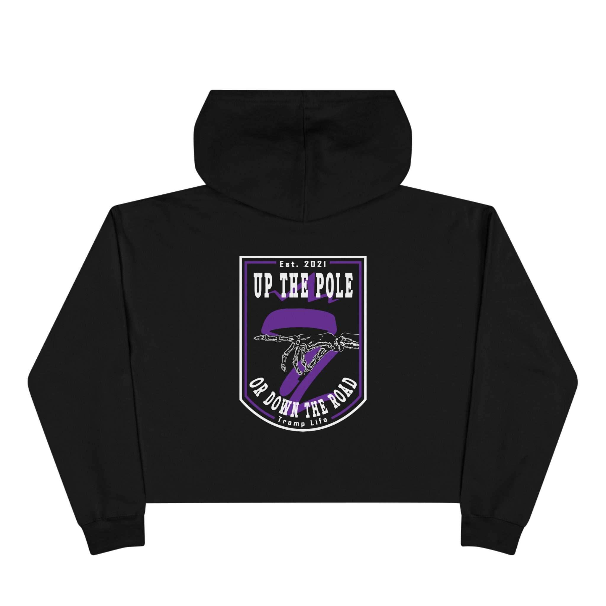 Up The Pole Crop Hoodie