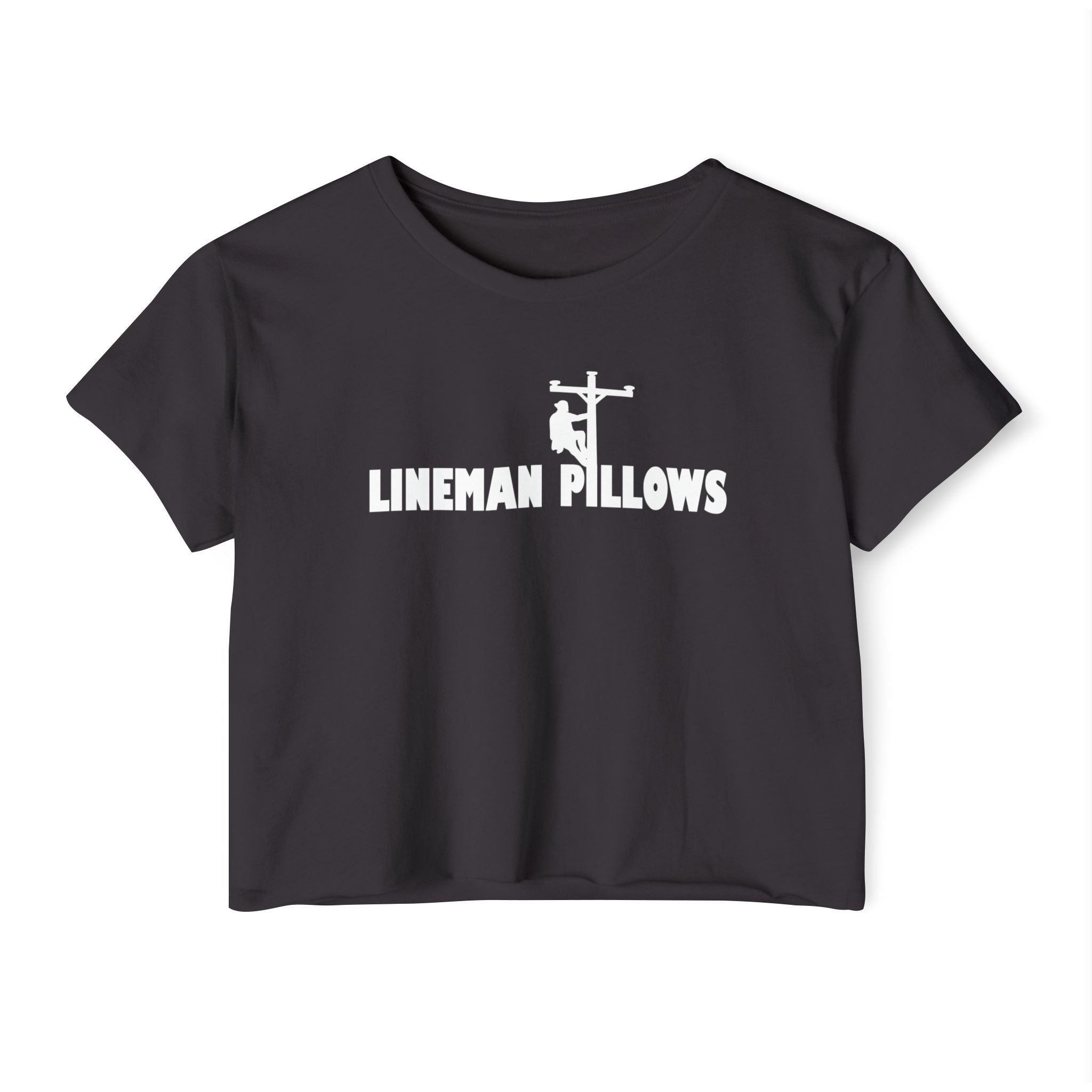 Lineman Pillows Crop Shirt