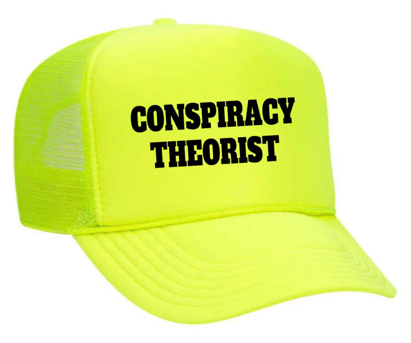 Load image into Gallery viewer, Conspiracy Theorist Trucker Hat

