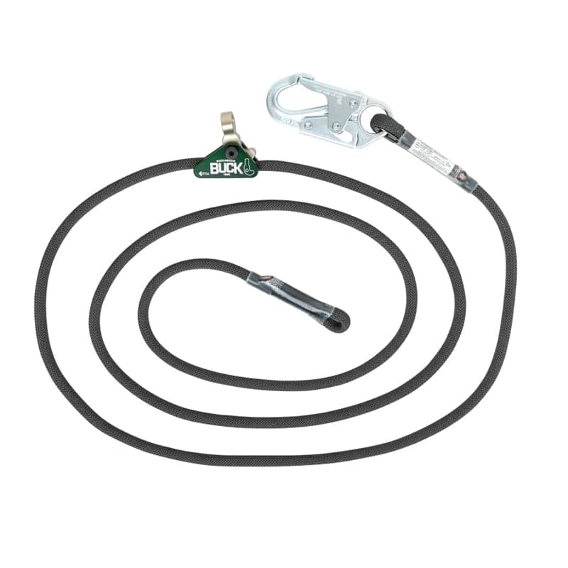 Black Tough Rope™ Adjustable Secondary Lanyard – 9V02E112M4