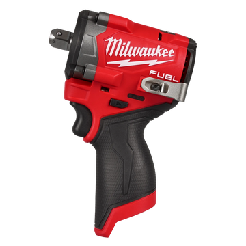 Milwaukee 2563P-20 M12 FUEL Stubby 1/2-inch Impact Wrench with Pin Detent - product view