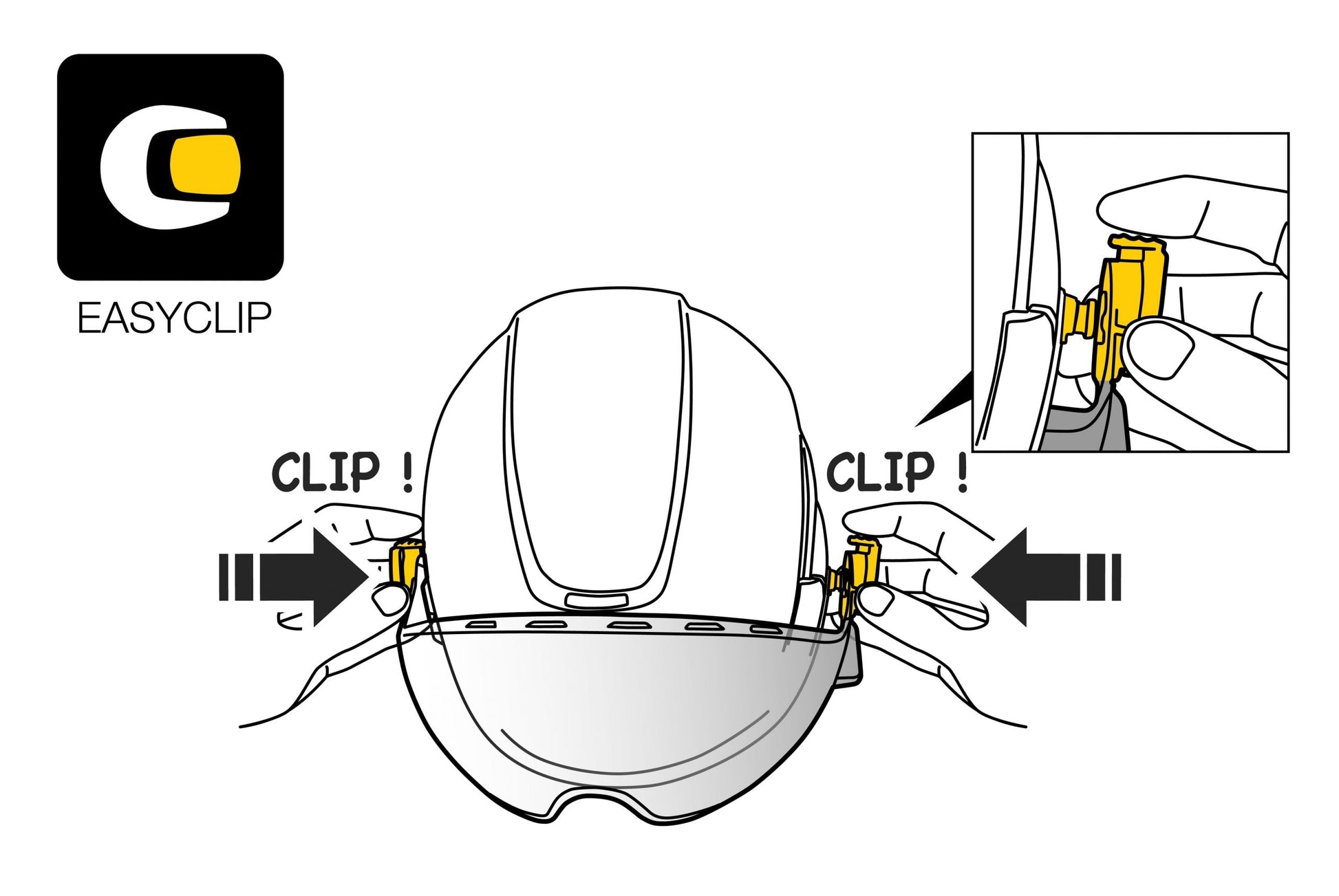 VIZEN MESH full face shield for tree care for VERTEX & STRATO, ANSI, easyclip attachment system - product image 3
