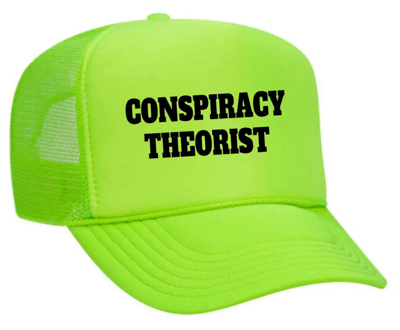 Load image into Gallery viewer, Conspiracy Theorist Trucker Hat
