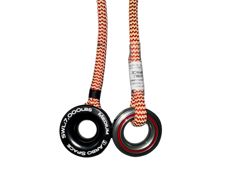 Load image into Gallery viewer, Arbo Space Jupiter Friction Saver 28&quot; W/ Notch Wear Safe Aluminum Ring
