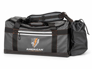 American Line Gear- Premium 90L Gear Backpack Duffel W/ Replaceable Bottom Liner