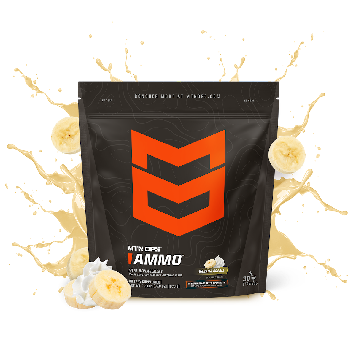 AMMO - Banana Cream / Pouch - 30 Servings