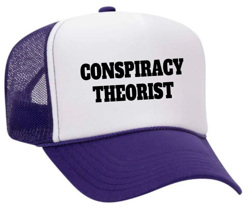 Load image into Gallery viewer, Conspiracy Theorist Trucker Hat
