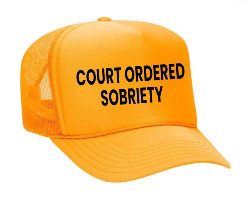 Load image into Gallery viewer, Court Ordered Sobriety Trucker Hat
