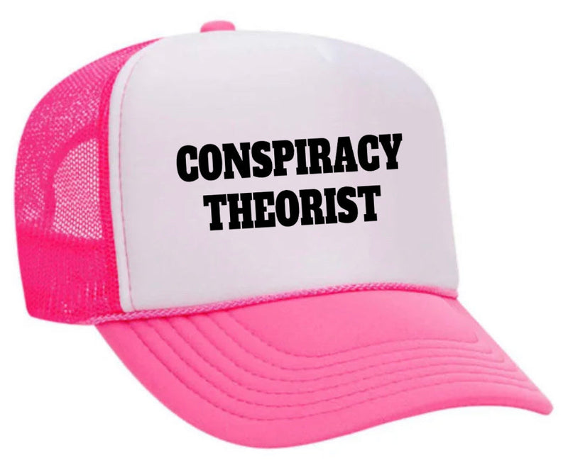 Load image into Gallery viewer, Conspiracy Theorist Trucker Hat
