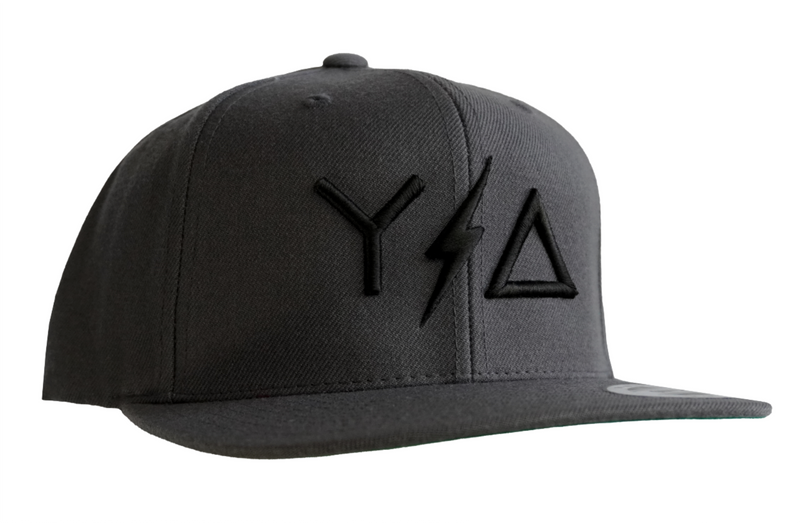 Load image into Gallery viewer, Gray Flat Brim Snapback
