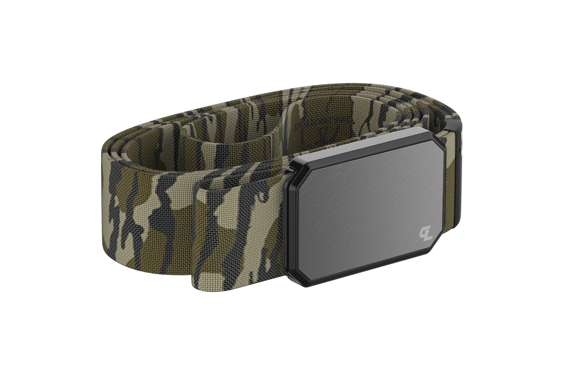 Groove Belt Gun Metal/Mossy Oak Bottomland