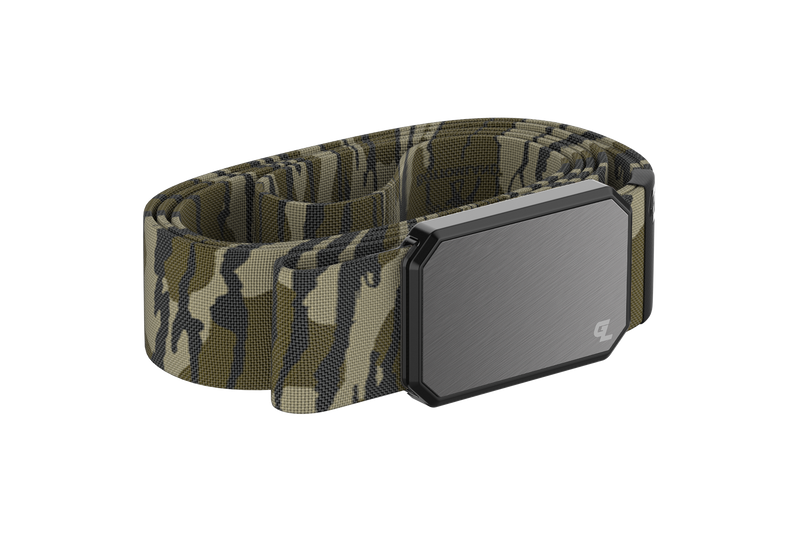 Load image into Gallery viewer, Groove Belt Gun Metal/Mossy Oak Bottomland
