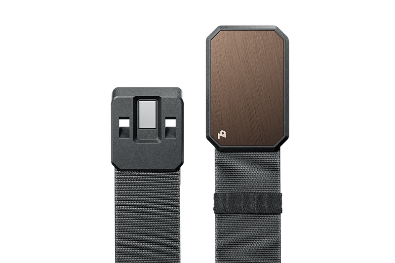 Load image into Gallery viewer, Groove Belt Walnut/Deep Stone
