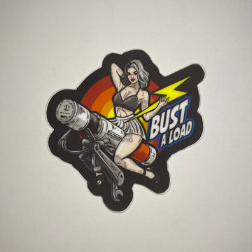 Bust A Load Sticker