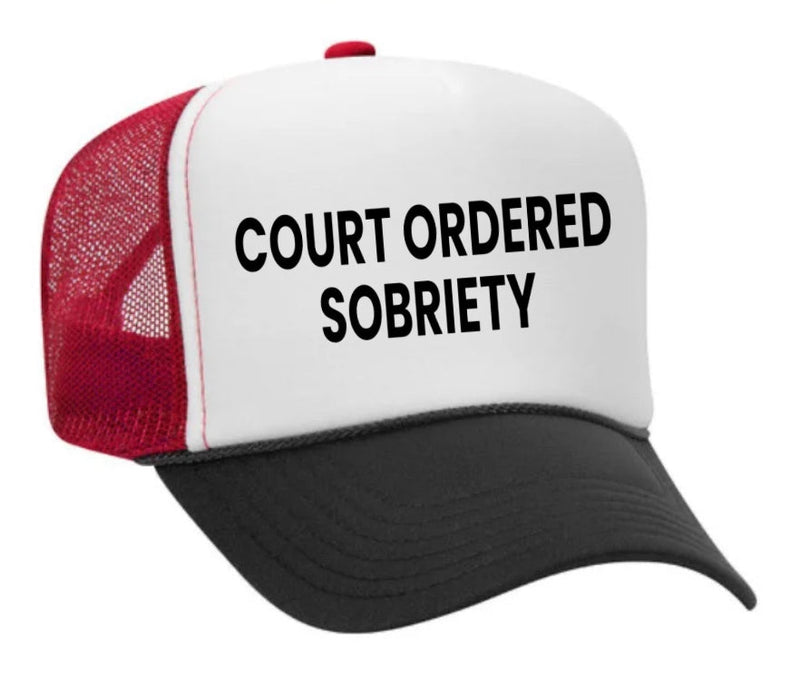 Load image into Gallery viewer, Court Ordered Sobriety Trucker Hat
