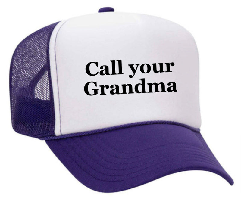 Load image into Gallery viewer, Call Your Grandma Trucker Hat

