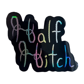 Half Hitch Holographic Sticker