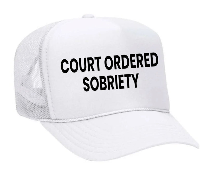 Load image into Gallery viewer, Court Ordered Sobriety Trucker Hat
