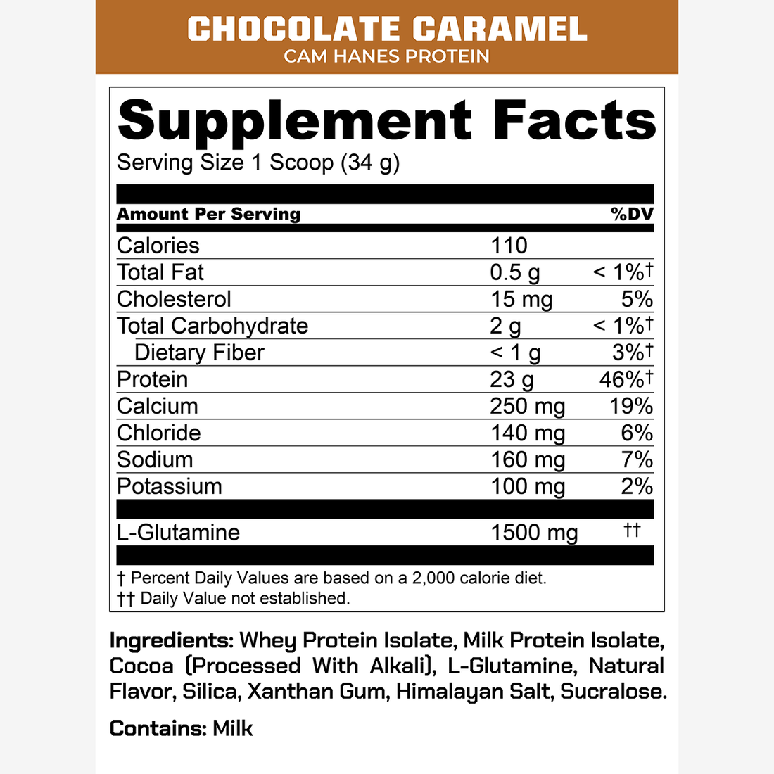 KEEP HAMMERING PROTEIN BLEND - Chocolate Caramel