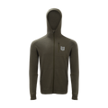 BATTLEGROUND MERINO FULL ZIP HOODIE 350G - Loden / XXL