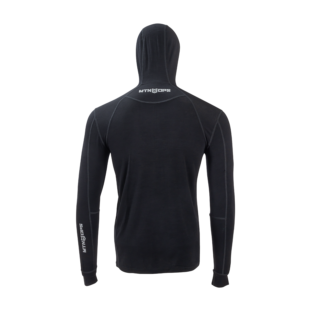 BATTLEGROUND MERINO FULL ZIP HOODIE 350G