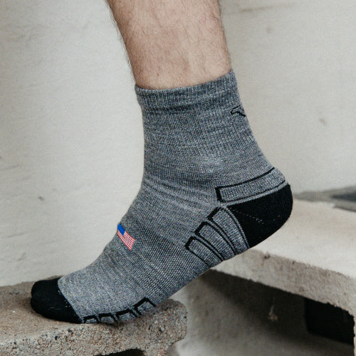 Load image into Gallery viewer, Ankle Wool Work Sock
