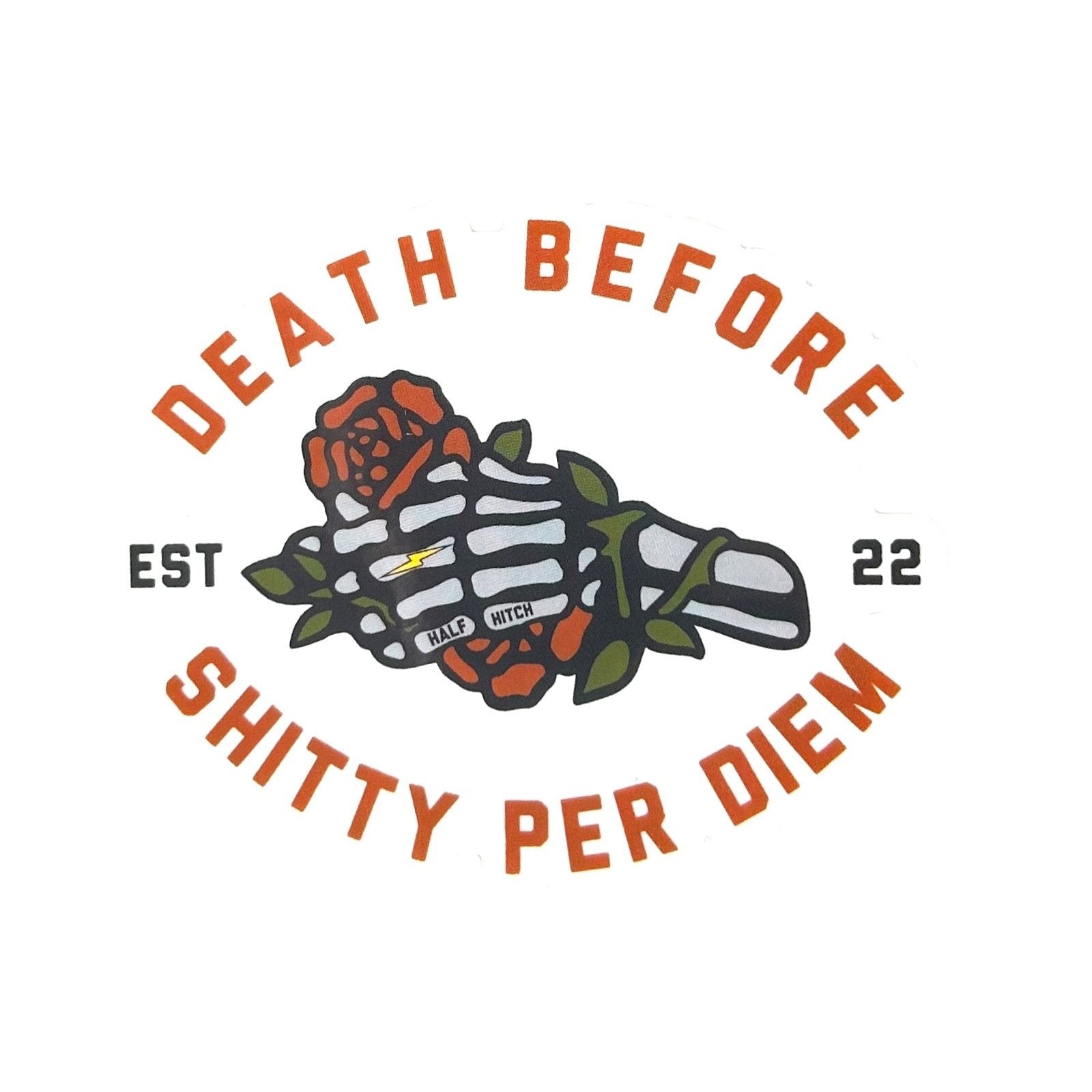 Shitty Per Diem Sticker (Clear)