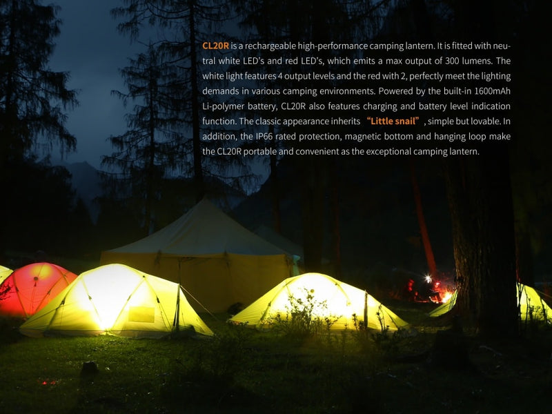 Load image into Gallery viewer, LED Rechargeable Camping Lantern - CL20R
