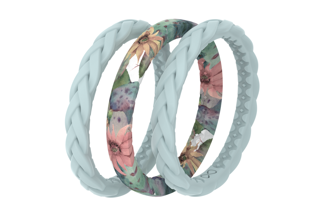 Cactus Bloom - Stackable Ring