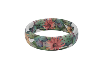 Cactus Bloom Thin Ring