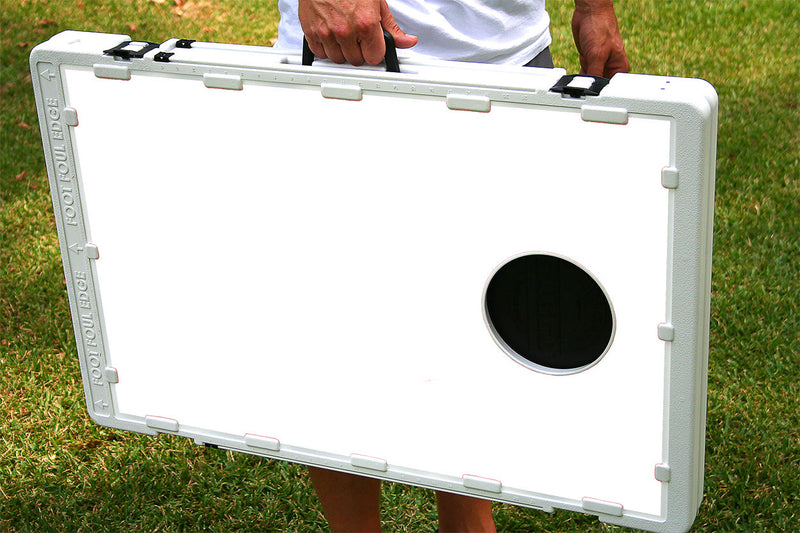 Load image into Gallery viewer, Line Roots Supply Cables Portable 2x3 Cornhole Bean Bag Toss Baggo Game
