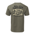 COMMITTED ELK HEAVYWEIGHT TEE - Army Green / XXL