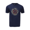 CONQUER SHED TEE - Blue / XXL