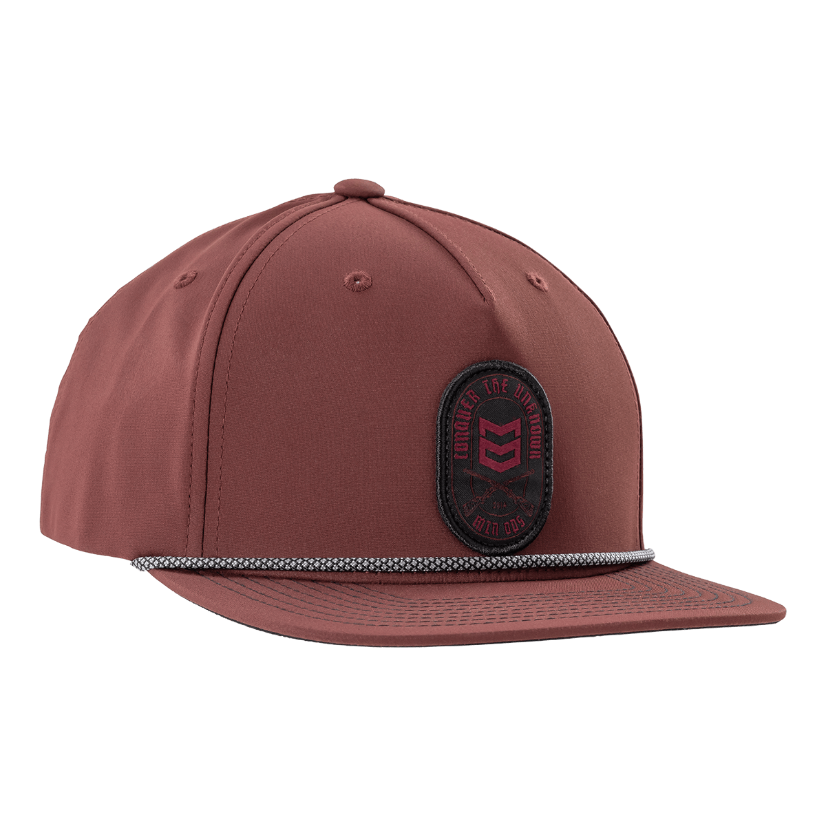 CONQUER THE UNKNOWN HAT - Maroon