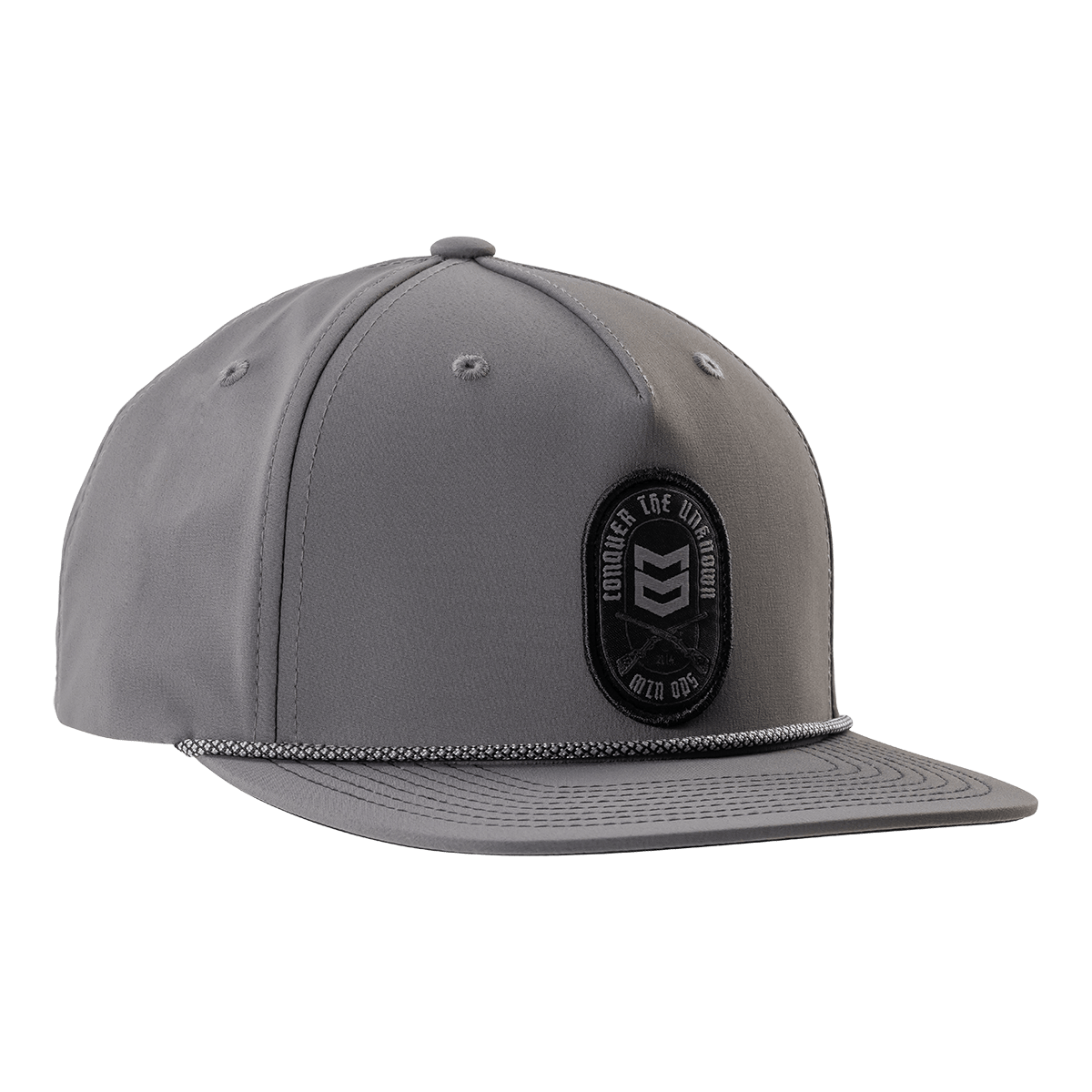 CONQUER THE UNKNOWN HAT - Charcoal