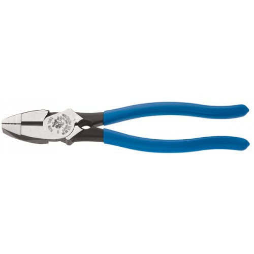 Klein 9" Heavy-Duty Side Cutting Pliers With Linemans Bolt -Thread Holder (94-D2000-9NETH)