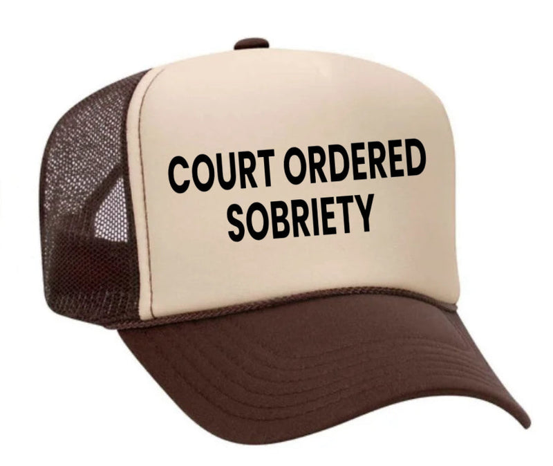 Load image into Gallery viewer, Court Ordered Sobriety Trucker Hat

