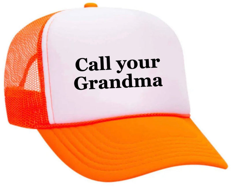 Load image into Gallery viewer, Call Your Grandma Trucker Hat
