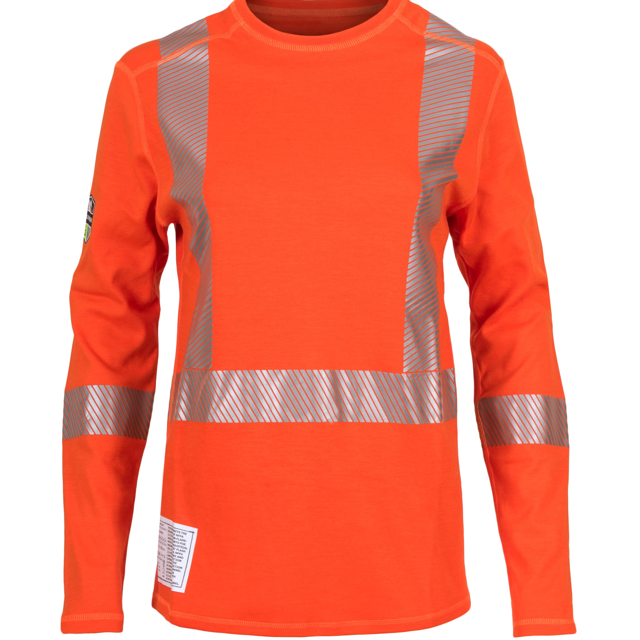 Women's Pro Dry® Hi-Vis Orange Long Sleeve FR Shirt